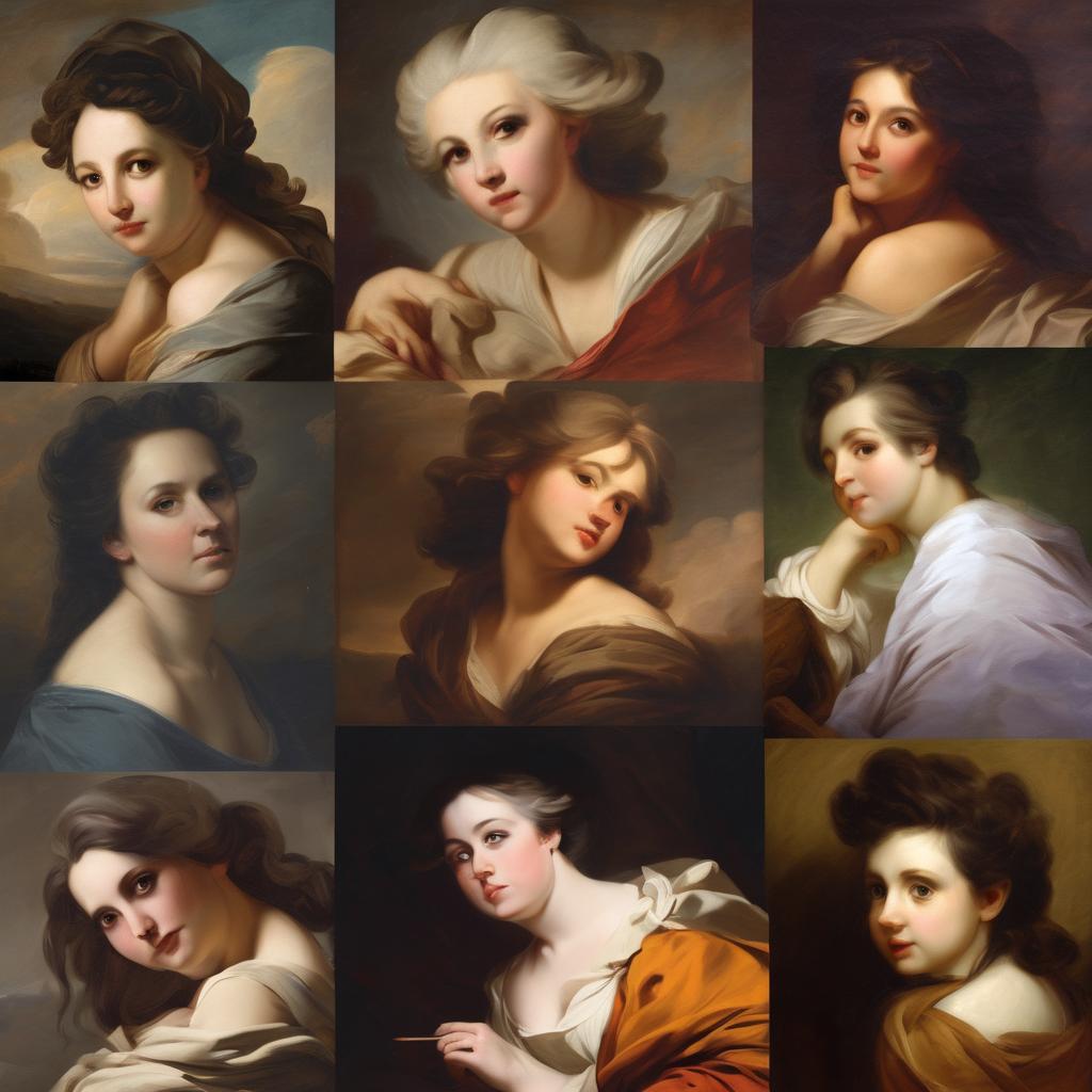 Η εξέλιξη του ύφους και των τεχνικών του καλλιτέχνη